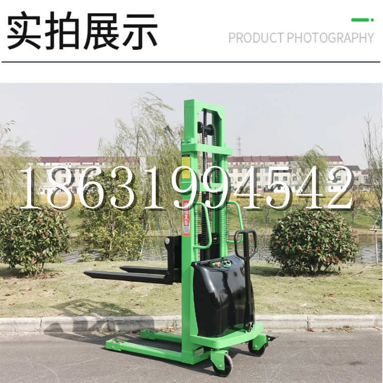 象州县电动叉车堆高车液压铲车电瓶1吨2吨站驾步行式小型全自动叉车